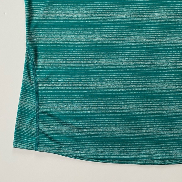 Eastern Mountain Sports Techwick Shirt Size Large Aqua Green Short Sleeve Sporty - Picture 3 of 14